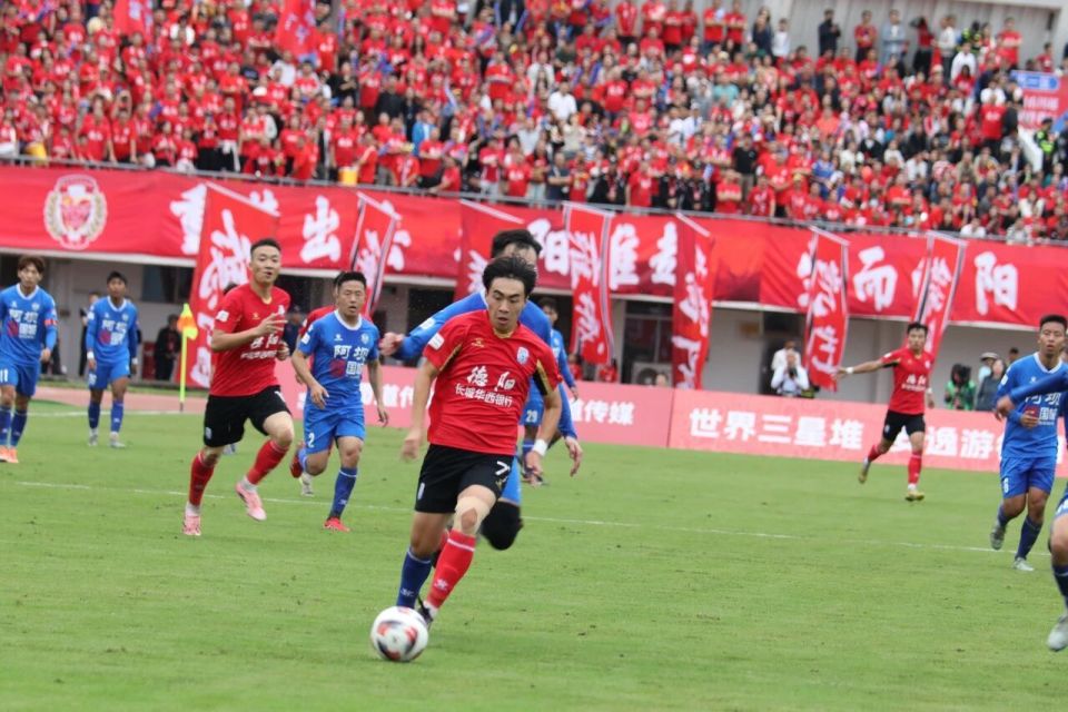 在为德阳队, 联赛第四轮, 能突破他的